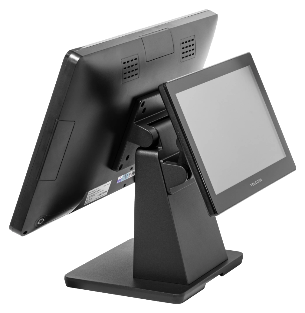 Volcora Windows-based dual-screen POS